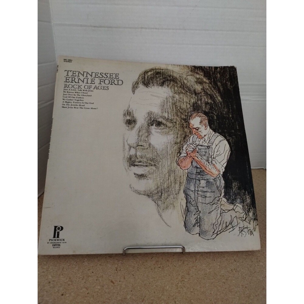 Tennessee Ernie Ford Rock Of Ages Vinyl Record Album Pickwick Capitol SPC-3353